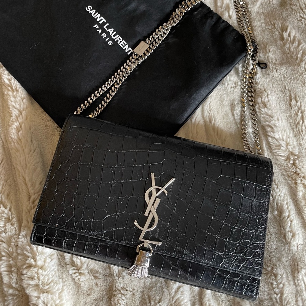 Saint Laurent Sliver Tassel bag